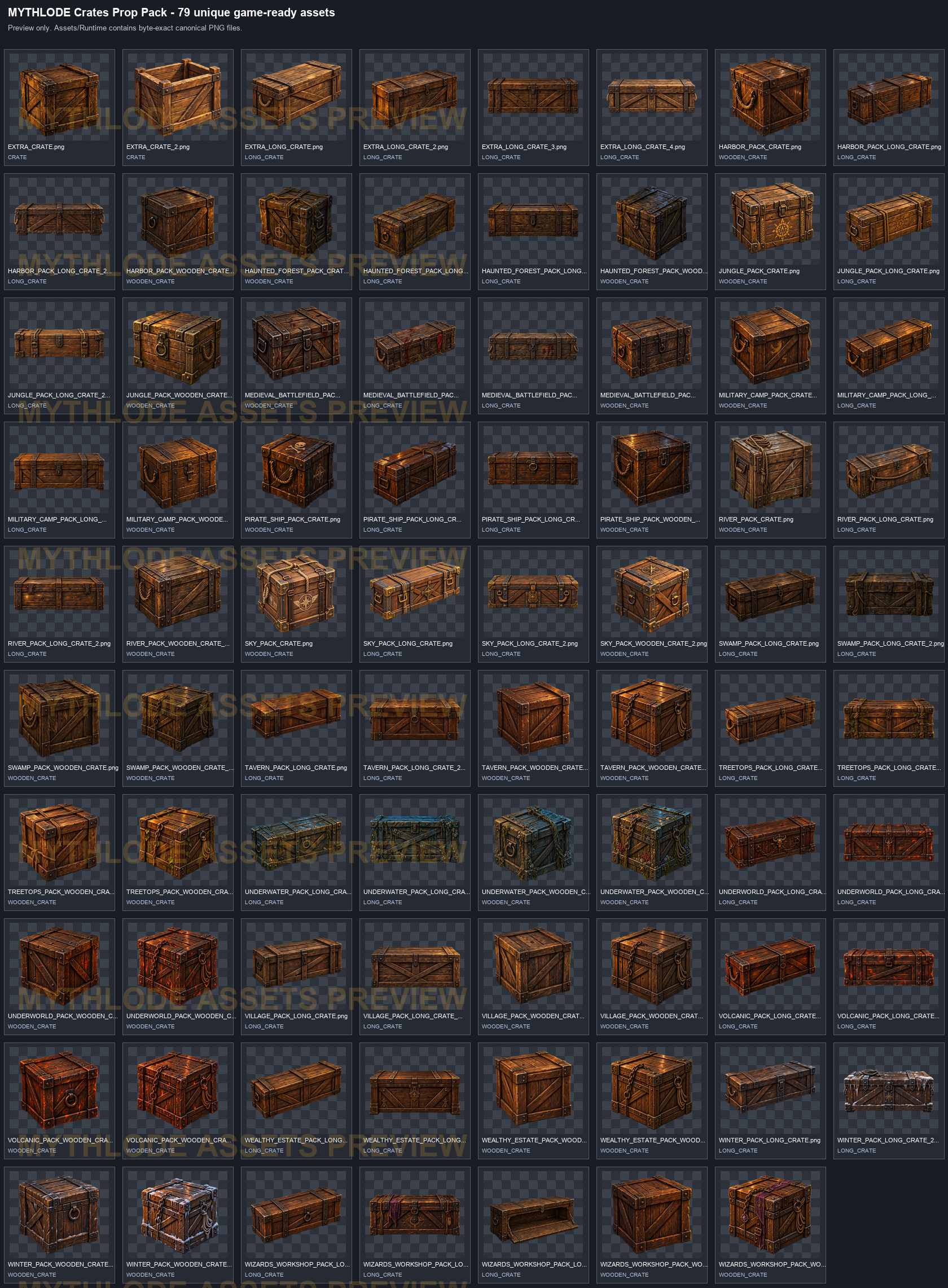 MYTHLODE Crates Prop Pack watermarked preview 1